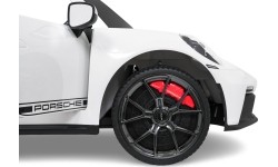 Pojazd elektryczny Porsche 911 GT3, biały