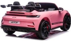 Pojazd elektryczny Porsche 911 GT3, różowy