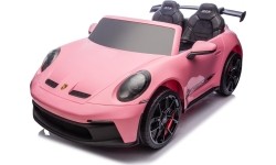 Pojazd elektryczny Porsche 911 GT3, różowy