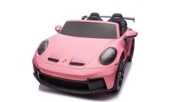 Pojazd elektryczny Porsche 911 GT3, różowy
