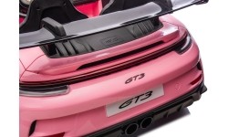Pojazd elektryczny Porsche 911 GT3, różowy