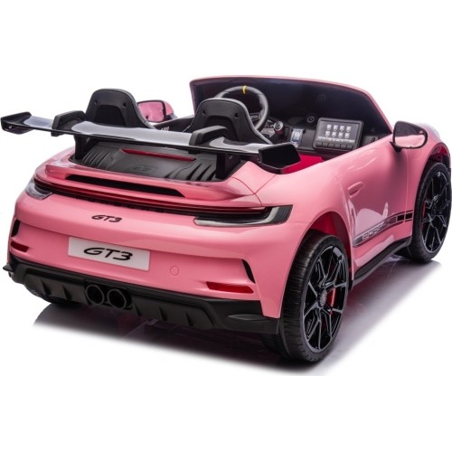Pojazd elektryczny Porsche 911 GT3, różowy