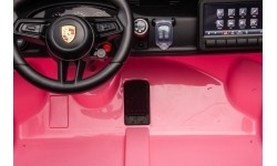 Pojazd elektryczny Porsche 911 GT3, różowy