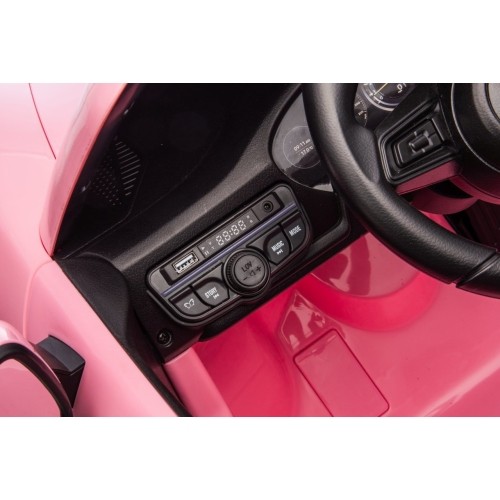 Pojazd elektryczny Porsche 911 GT3, różowy