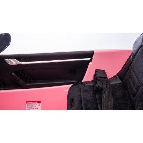 Pojazd elektryczny Porsche 911 GT3, różowy