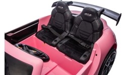Pojazd elektryczny Porsche 911 GT3, różowy
