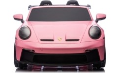 Pojazd elektryczny Porsche 911 GT3, różowy
