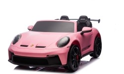 Pojazd elektryczny Porsche 911 GT3, różowy
