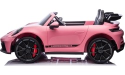 Pojazd elektryczny Porsche 911 GT3, różowy