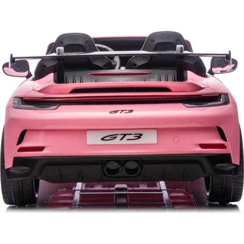 Pojazd elektryczny Porsche 911 GT3, różowy