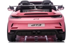 Pojazd elektryczny Porsche 911 GT3 różowy MP4