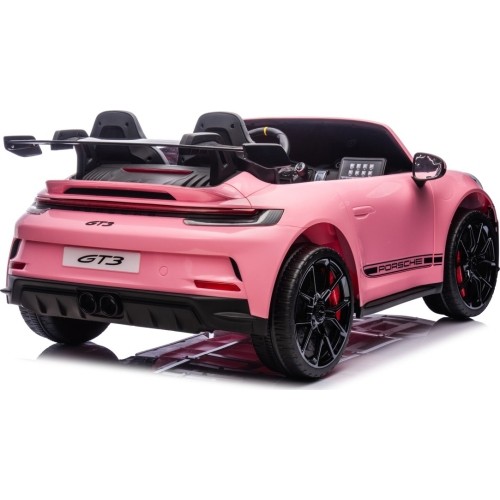 Pojazd elektryczny Porsche 911 GT3 różowy MP4