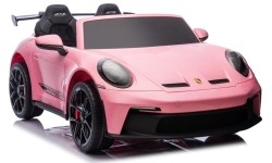 Pojazd elektryczny Porsche 911 GT3 różowy MP4