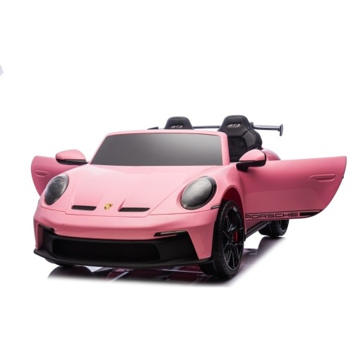 Pojazd elektryczny Porsche 911 GT3 różowy MP4