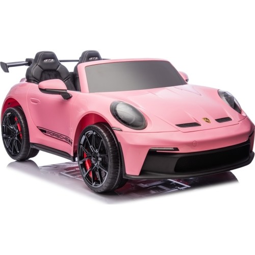Pojazd elektryczny Porsche 911 GT3 różowy MP4