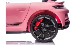 Pojazd elektryczny Porsche 911 GT3 różowy MP4