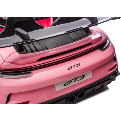 Pojazd elektryczny Porsche 911 GT3 różowy MP4