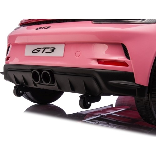 Pojazd elektryczny Porsche 911 GT3 różowy MP4