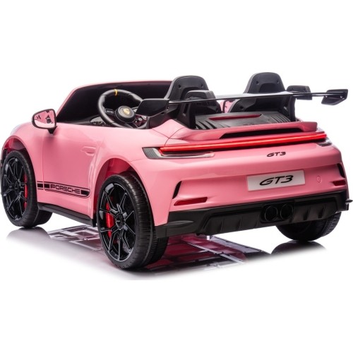 Pojazd elektryczny Porsche 911 GT3 różowy MP4