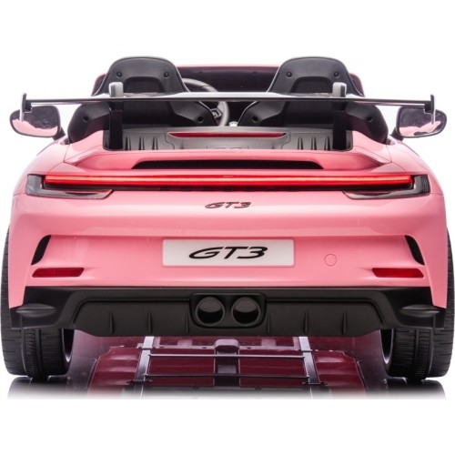 Pojazd elektryczny Porsche 911 GT3 różowy MP4