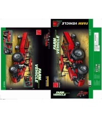 Tractor with Trailer Set 1284 pcs.