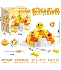 Gra zręcznościowa Igloo Bricks, wersja z kaczuszką