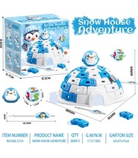 Gra arcade Igloo Bricks, wersja z kaczuszką