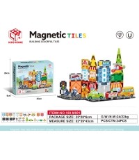 Magnetyczny zestaw klocków City 31 el.