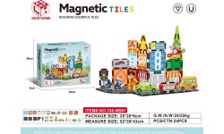 Magnetyczny zestaw klocków City 31 el.