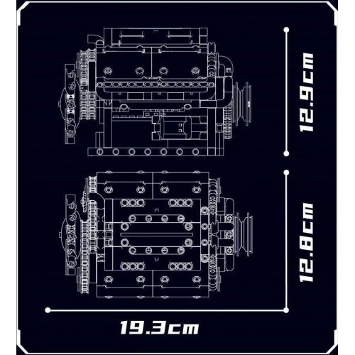 Engine Block Set 552pcs.