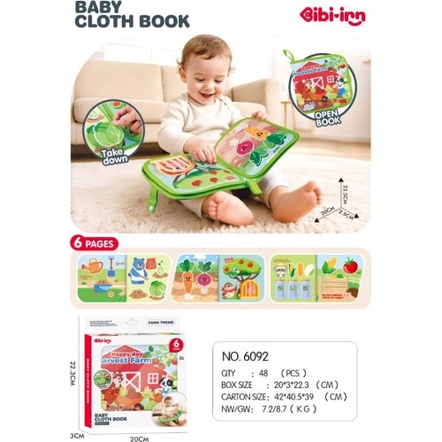 Sensory Book for the Youngest Farm Edition