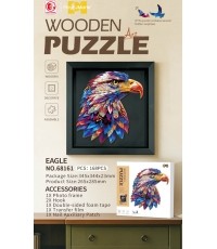 Drewniane puzzle 168 el. Orzeł