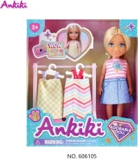 Lalka Ankiki + szafa