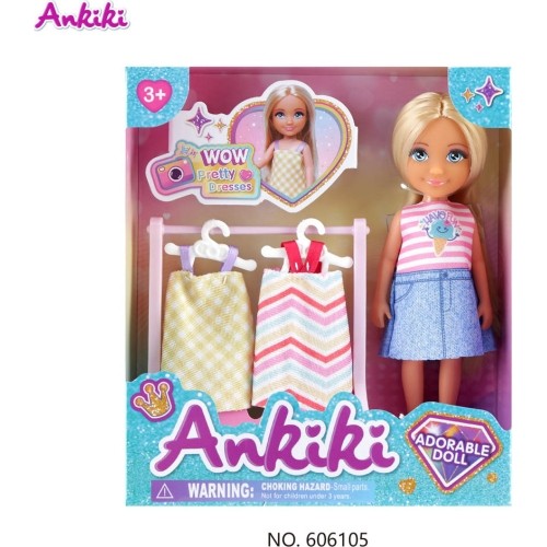 Lalka Ankiki + szafa