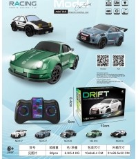 Samochód driftowy SPORT R/C 1:64 czarny