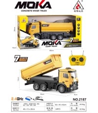 Construction Vehicle Tipper Truck Yellow R/C