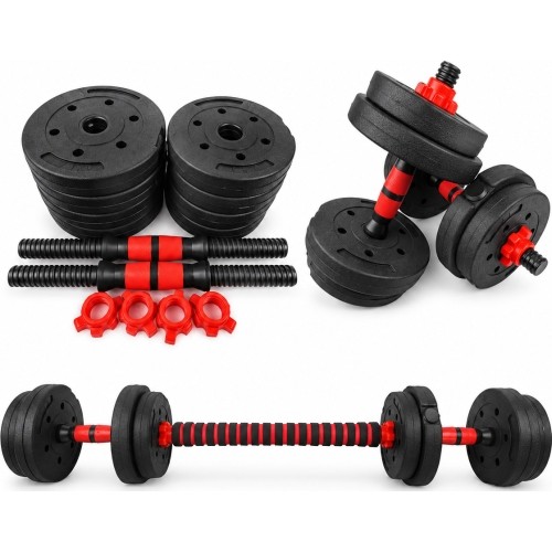Adjustable Dumbbell & Barbell 2-in-1 Set - 40kg
