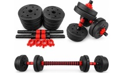 Adjustable Dumbbell & Barbell 2-in-1 Set - 40kg