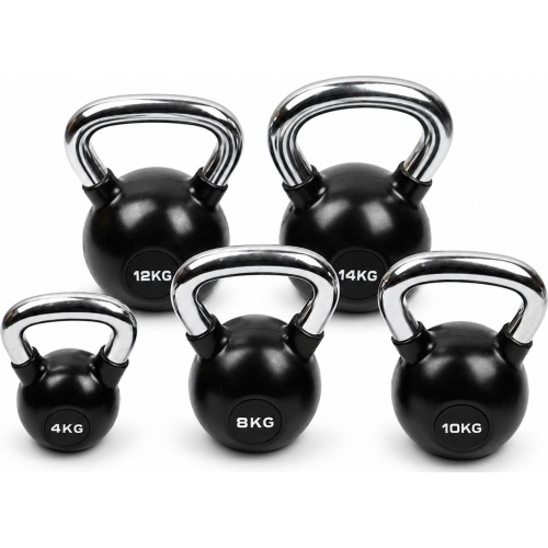Kettlebell pokryty gumą FITKER - 20 kg