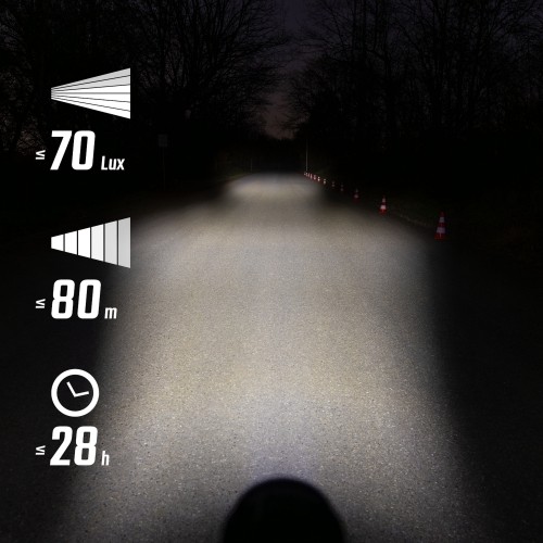 Front lamp Sigma Aura 70 USB