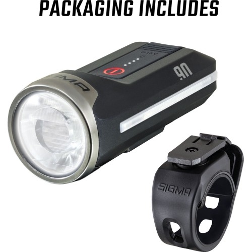 Przednia lampka Sigma Aura 90 USB