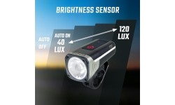 Lampka przednia Sigma Aura 120 Link USB
