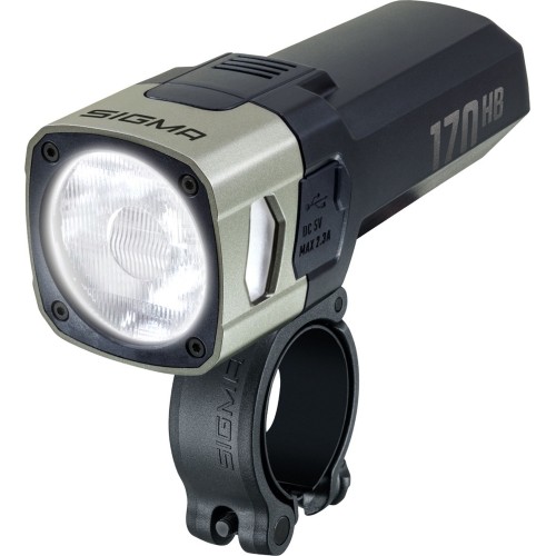 Lampka przednia Sigma Aura 170 HB Link USB