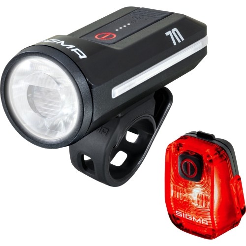 Zestaw oświetlenia Sigma Aura 70 + Hiro 10 USB