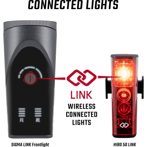 Zestaw oświetlenia Sigma Aura 120 + Hiro 50 Link USB