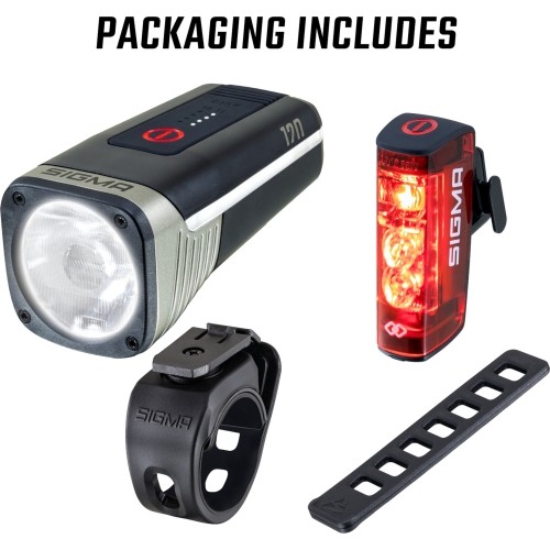 Zestaw oświetlenia Sigma Aura 120 + Hiro 50 Link USB