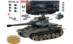 Czołg zabawkowy T-34 kamuflaż, 1:28