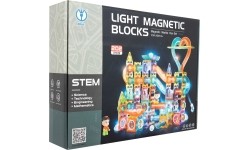 Zestaw klocków magnetycznych, 202 elementy