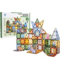 Magnetic Blocks Set 116 pcs.