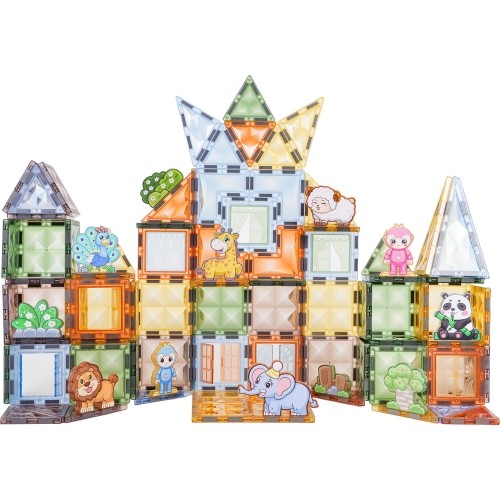 Magnetic Blocks Set 116 pcs.